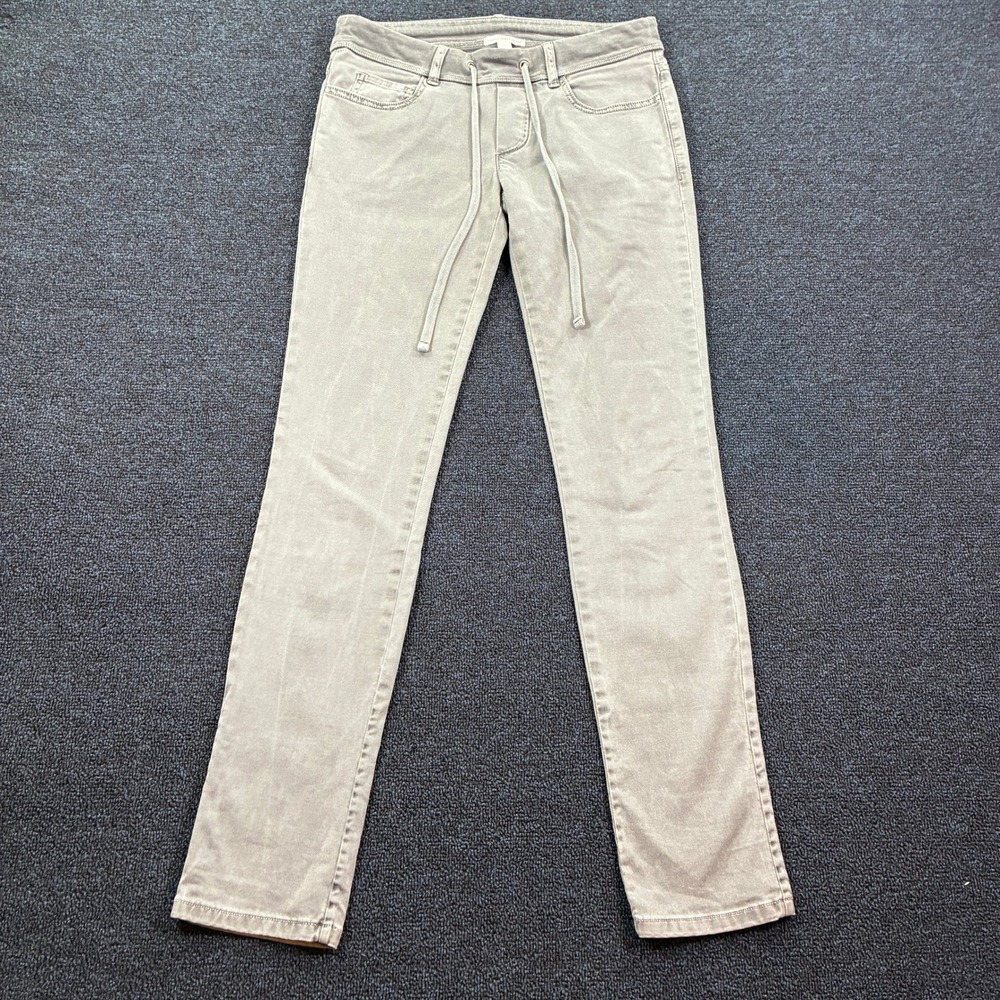 James Perse Jogger Pants Womens Size 1 Small Cotton Stretch Drawstring Casual